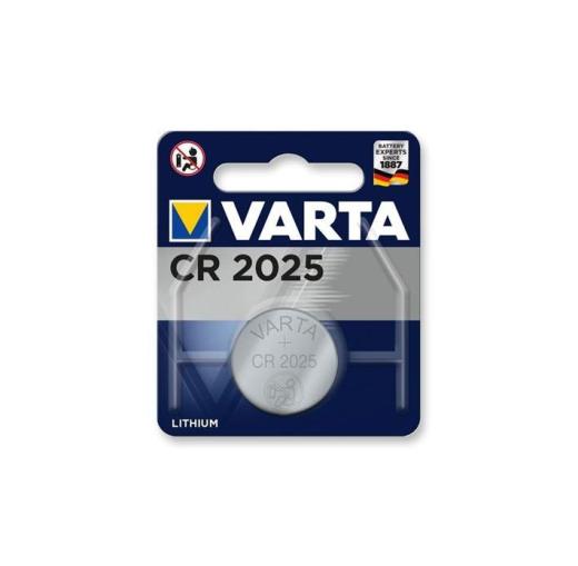 Cr2025 litio, 3v blister 1pz 165 mah varta batterie litio