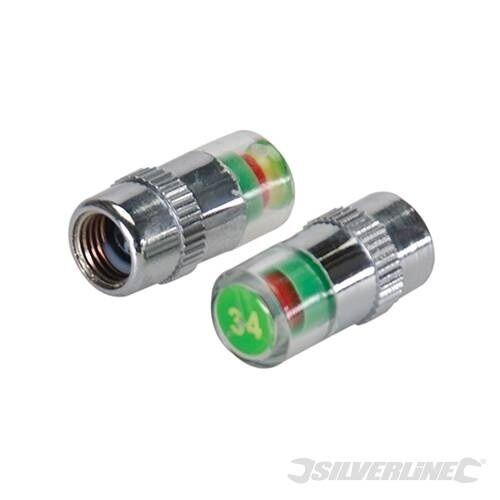 Pressione dei Guardia Set di 2 mantiene un controllo visivo dei pneumatici 34psi