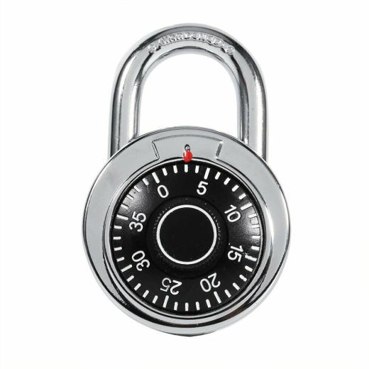 LUCCHETTO A COMBINAZIONE ROUND DIAL ROTATIVO CODICE DIGITALE PASSWORD