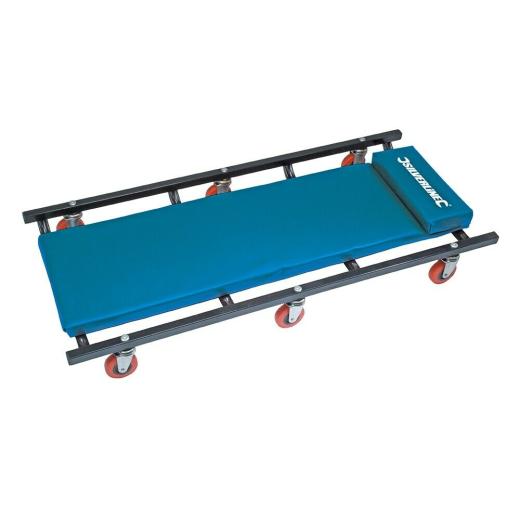LETTINO SOTTO-AUTO MECCANICO L X P X A: 915 X 420 X 65MM 6 RUOTE