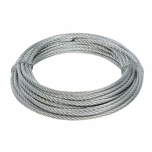 fune zincata 10 m x 4mm recinzioni resistente alla corrosione intemperie