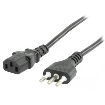 Cavo di Alimentazione Italiana Italia Uomo - IEC-320-C13 10.0 m