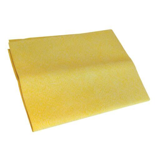 Panno CAMOSCIO SINTETICO 400 x 300MM Veloce e Lucidante  ASCIUGATURA AUTO pulire