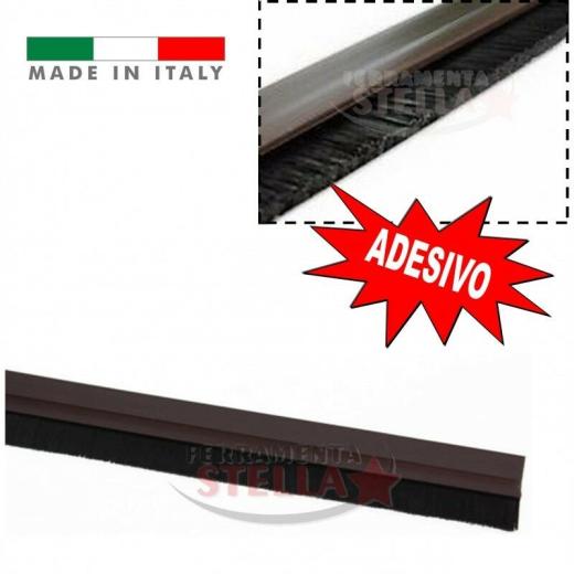 PARAPORTE PARAPORTA PARASPIFFERI CON SPAZZOLINO MARRONE cm. 100 PVC RIGIDO