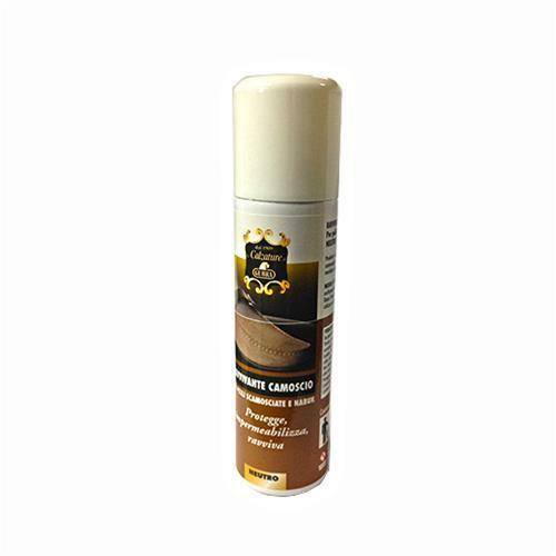 Lucida ravviva camoscio neutro spray impermeabilizza scarpe proteggi protegge