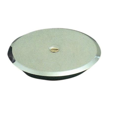 TAPPO AD ESPANSIONE X CASSETTE MM.120  INOX per SCARICO TUBO ACQUA