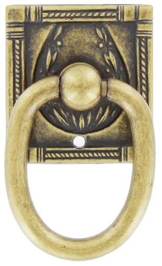 MANIGLIA ANTICH.12323 MM.33X57 FLORANCE