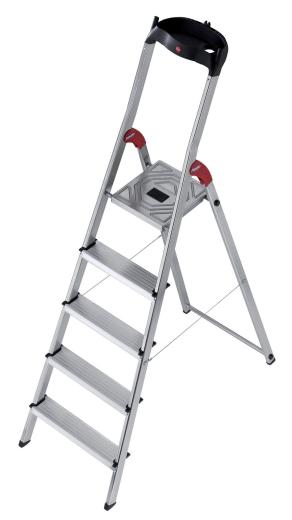 1 PZ Di HAILO SCALA ALLUMINIO ART.L60 GRADINI 7