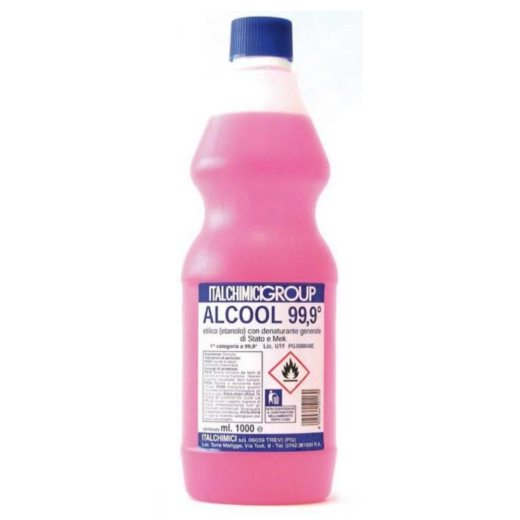 ALCOOL ETILICO DENATURATO 99,9 1 LITRO
