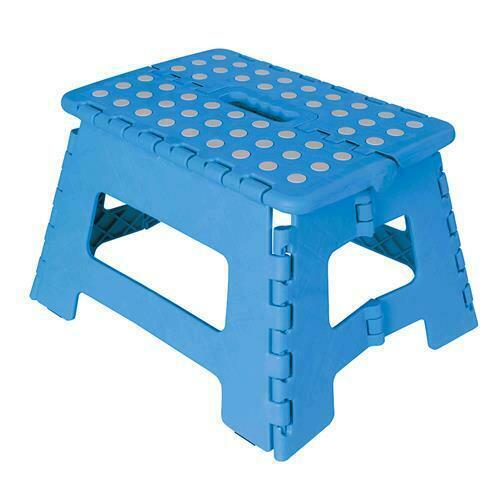 SGABELLO PIEGHEVOLE CON GRADINO  355 x 285 x 225
