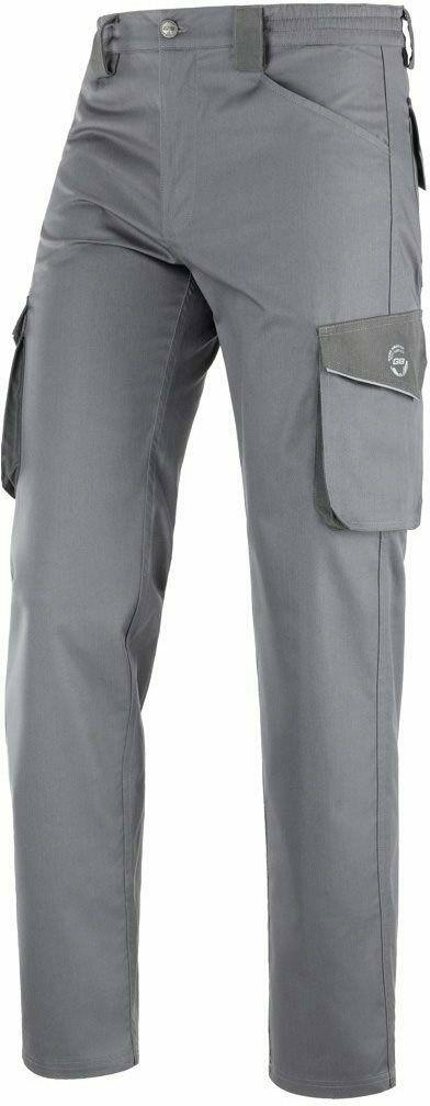 Pantalone da Lavoro in Cotone con 6 tasche TG XL Grigio 437073 Convoy Greenbay