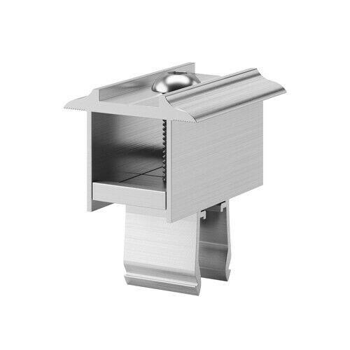 Morsetto Centrale Modulo Fotovoltaico Cornice da 29 a 50mm Struttura Fissaggio