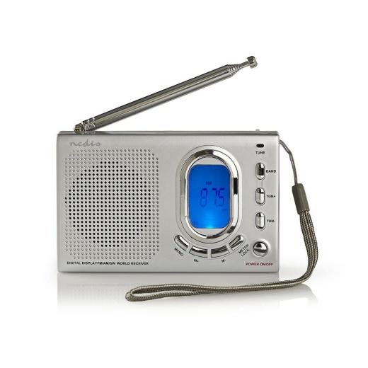 Ricevitore radio mondiale FM AM SW World receiver con LCD