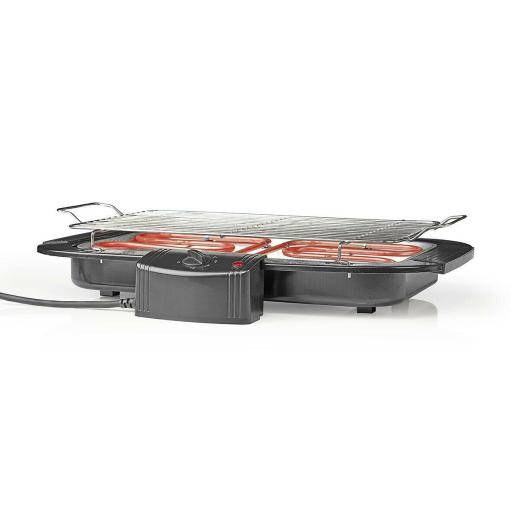 BARBECUE BRACE GRIGLIA PIASTRA ELETTRICA BISTECCHIERA 2000W nedis