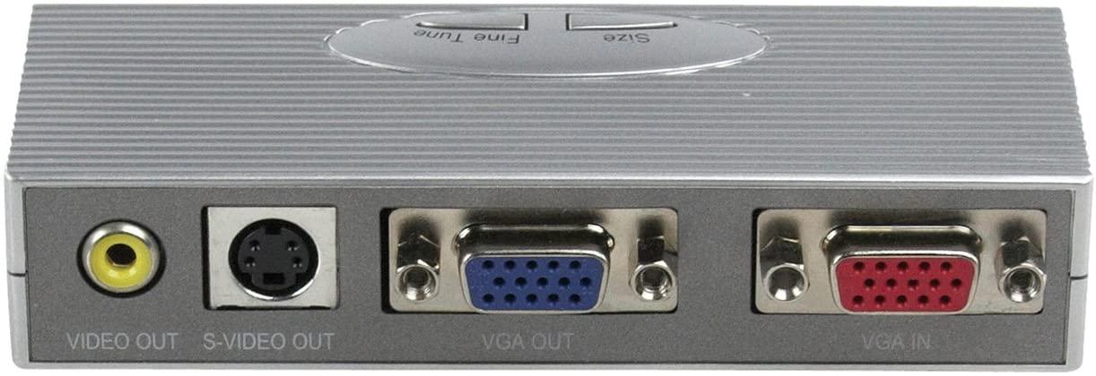 Tele View 1 Convertitore Universale Portatile VGA a TV Colore Acciaio