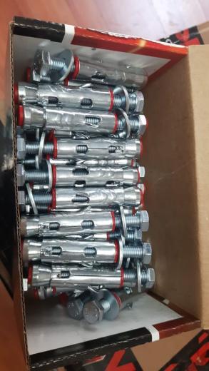 VORPA  Tassello COMPLETO Ancorante in Acciaio  Corpo MLM 8 xL. 14x55 mm M8