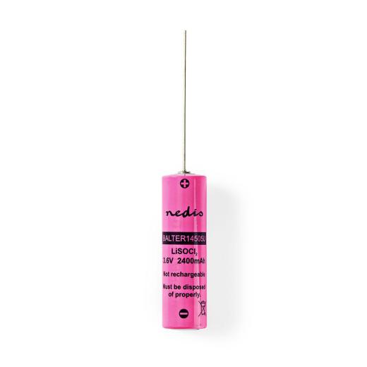 BATTERIA AL LITIO CLORIDE 3.6 V 2400 MAH ER14505 a saldare