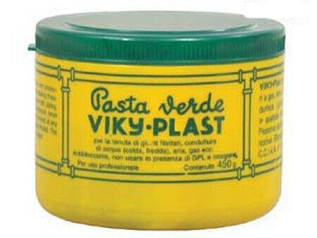 Pasta verde antibloccante per guarnizioni e raccordi filettati 450 grammi