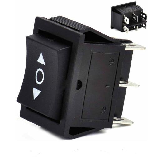 Pulsante Deviatore Bilanciere Rocket 16A 250VAC 20A 125VAC ON-OFF-ON Bipolare