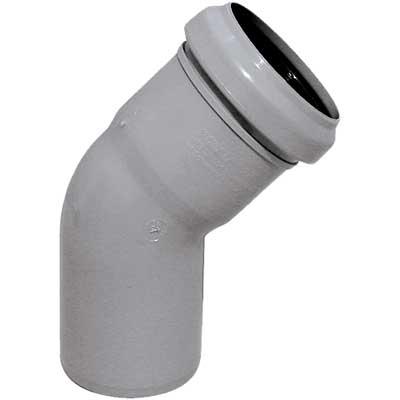 WAVIN CURVA 30 AD INNESTO IN PP CON GUARNIZIONE 30 GRADI