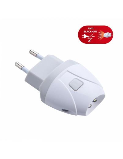 VELAMP IR04 Luce notturna con funzione anti black out e torcia
