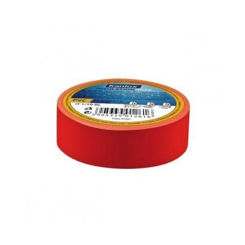 rotolo nastro isolante per elettricista 19 mm rosso