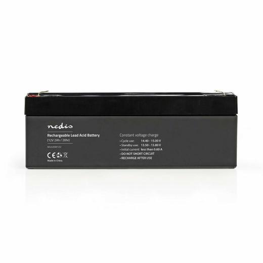 Batteria al piombo ricaricabile 12v  2,0 Ah 2000 mAh allarme antifurto