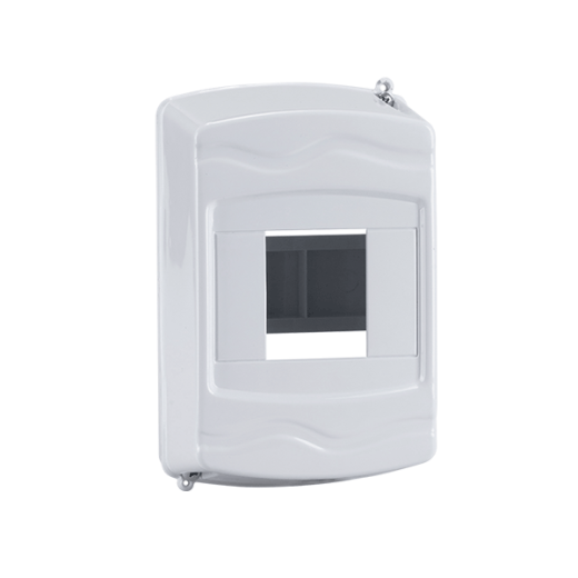 SCATOLA PER INTERRUTTORE AUTOMATICO IP40 1 MODULO MONTAGGIO A VISTA