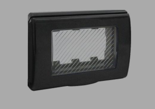 Placca stagna Ave 3 moduli