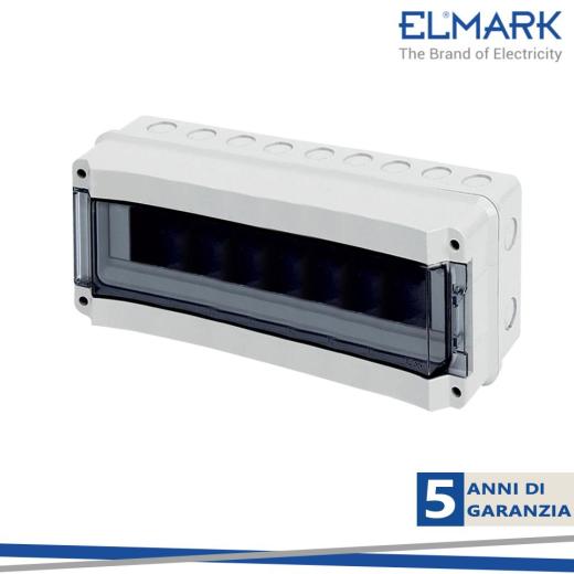 QUADRETTO STAGNO 18 MODULI 1 FILA IP65 scatola da appartamento