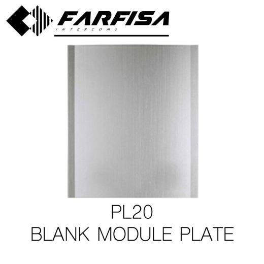 FARFISA PL20 MODULO AGGIUNTIVO NEUTRO SENZA PULSANTI