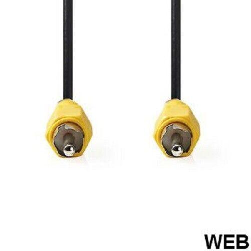 Cavo Video Composito RCA maschio-RCA maschio 2m Nero - 2 pezzi