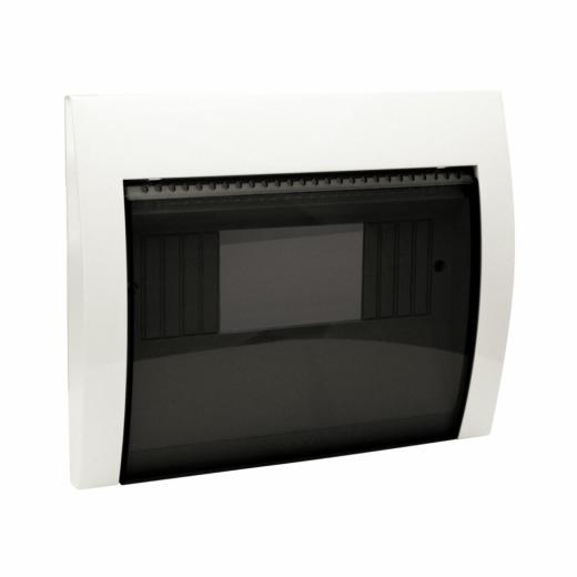 AVE 53T08B Coperchio IP40 colore bianco domus - 8 moduli DIN - X BL06P e BL06CG