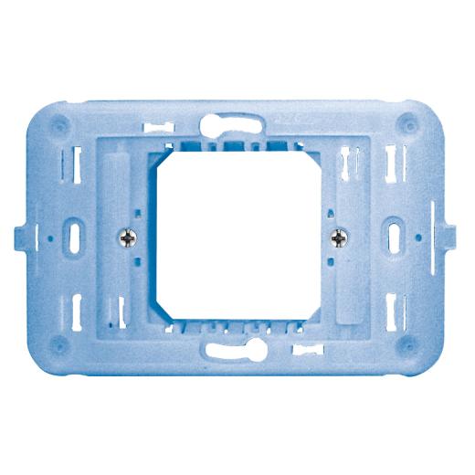 AVE 44A002 Supporto con griffe S44, per scatole tonde - con griffe - 2 Mod.
