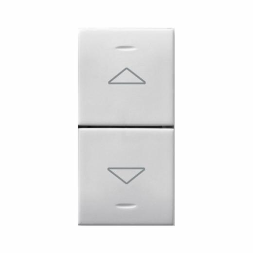 DUE MEZZI TASTI CON FRECCE PER COMMUTATORE IOT DOMUS 1 MOD. S44