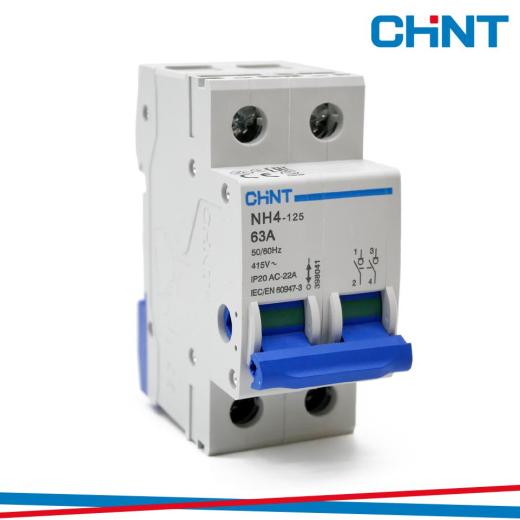 NH4-125/63-2P - INT SEZIONATORE 2P 63A
