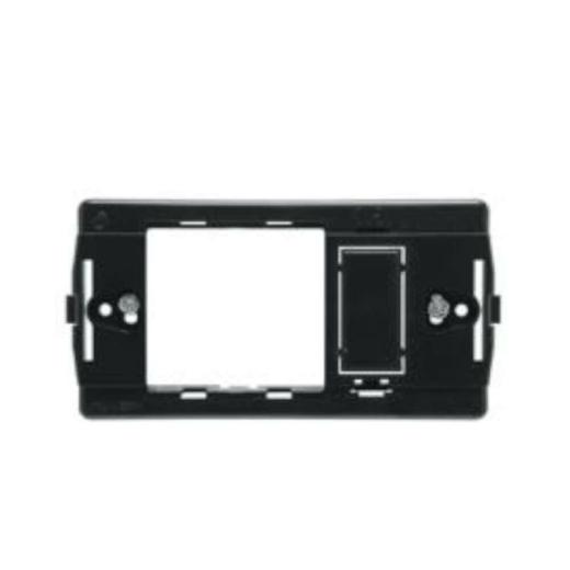 SUPPORTO IN PLASTICA PER PRESA SCHUKO - 1 POSTO ATTACCO MAGIC UNIVERSALE