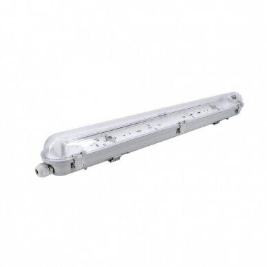 PLAFONIERA LAMPADE ERMETICHE VUOTE 60cm 1X18W IP65