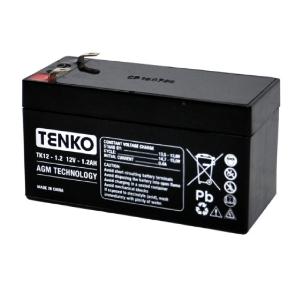 Batteria al piombo tenko 12v 1,2ah tk12-1,2 f1