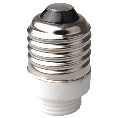 PORTALAMPADA E27 a G9 per LAMPADA FARETTO RISPARMIO LED