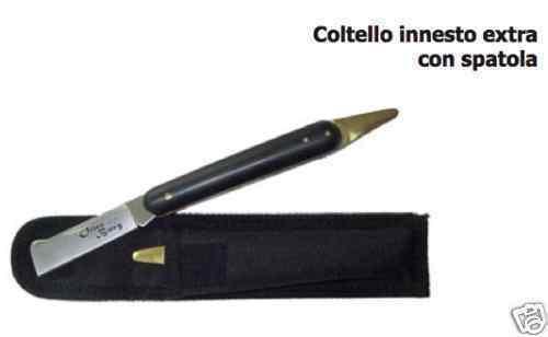 COLTELLO PER INNESTO EXTRA CON PALETTA LAMA PER INNESTARE ORTO COLTELLINO