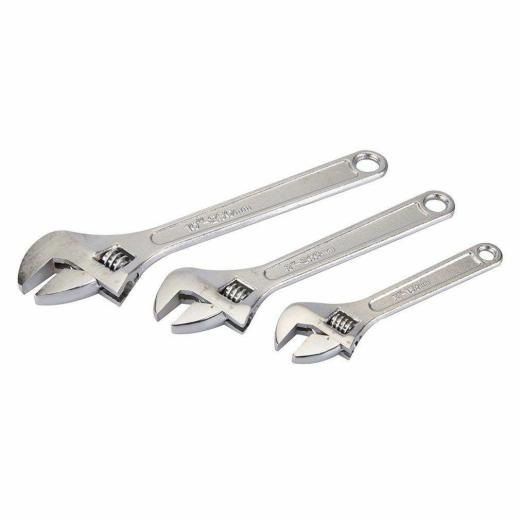 CHIAVE INGLESE REGOLABILE UNIVERSALE PER DADI E BULLONI KIT 150, 200 e 250 mm