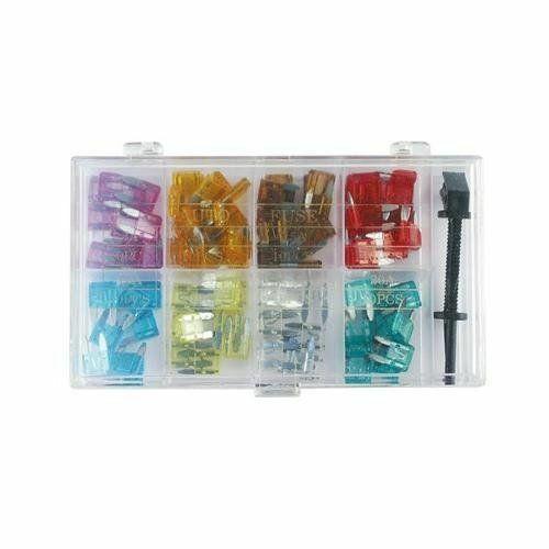 kit fusibili mini per auto con estrattore 100 pezzi con estrattore
