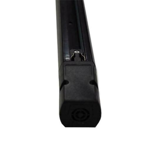 PISTA PER LUCE A LED 4 FILI 1.5 METRI CORPO NERO - XXMEPX