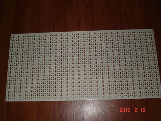 PANNELLO DA MURO FORATO A PARETE  PORTAUTENSILI ACCIAIO PORTATTREZZI