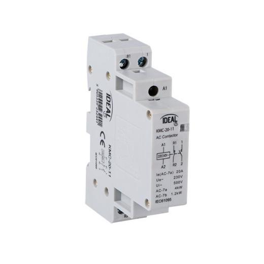 contattore teleruttore 230 volt 2 contatti 2 x na kmc-20-20 - 1 MODULO 23240
