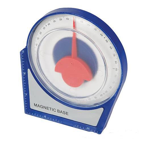 INCLINOMETRO 100mm CON BASE MAGNETICA PER COPERTURE IMPALCATURE E ANGOLI