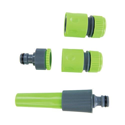 KIT LANCIA PISTOLA CON ACCESSORI RAPIDI PER IRRIGAZIONE ACQUA GIARDINO PIANTE
