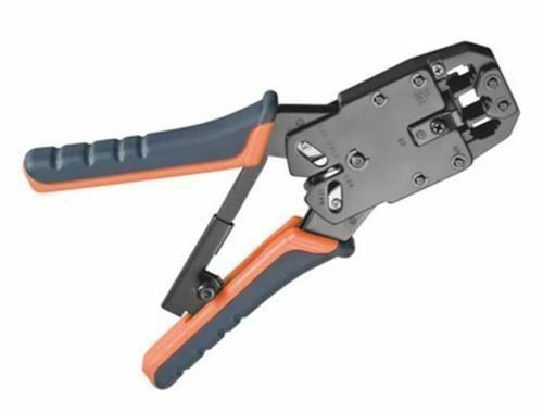 Fixpoint 50284 - Pinza Professionale Crimpatrice x crimpare Plug Cavi Rete Lan E