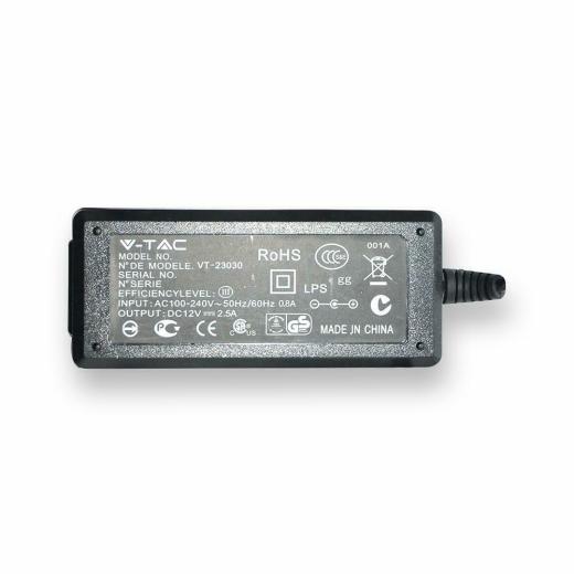ALIMENTATORE PER STRISCE LED 60W 12V 5A PLASTICA - XXRASS